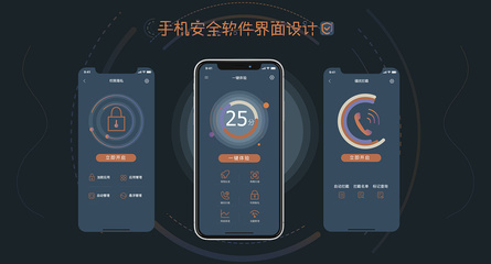 手機軟件界面設計·音樂&安全